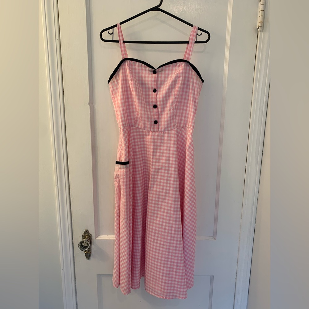 BARBIE vintage gingham dress